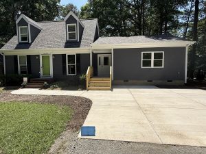 Accessible Addition With Level Entry and Curbless Shower